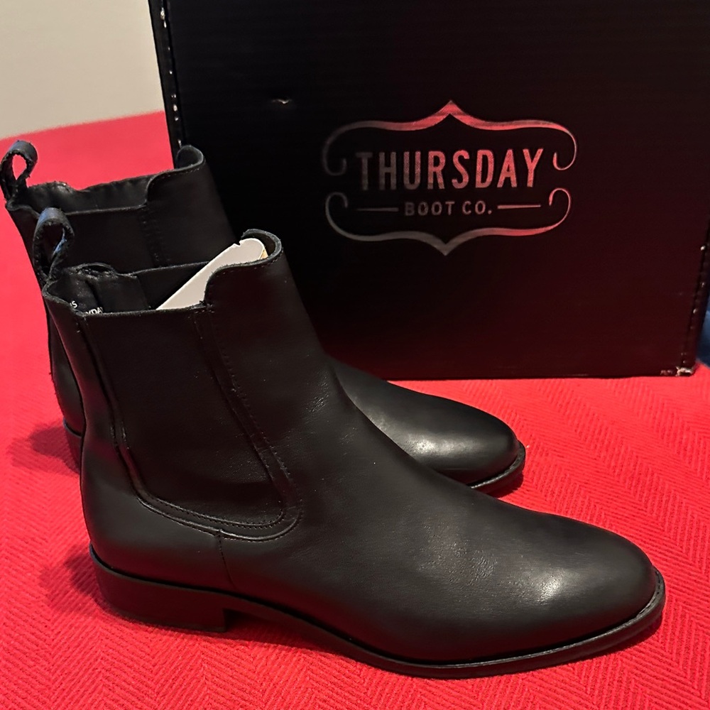 Thursday Boot Company Black Ankle Boots